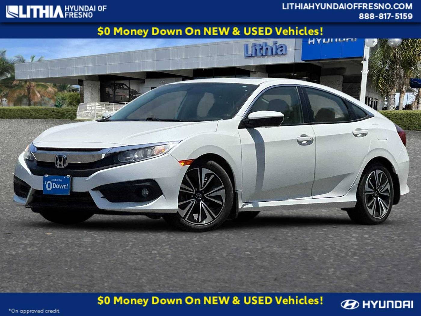 2017 Honda Civic EX-T — Sedan — 106,691 mi — Fresno, CA