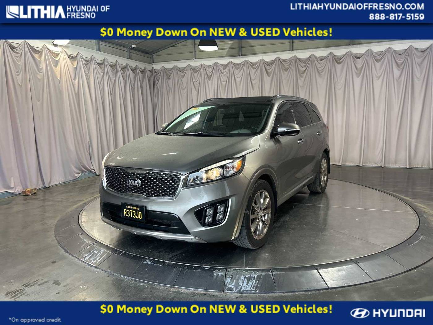 2016 Kia Sorento SX Limited V6 — SUV — 87,419 mi — Fresno, CA
