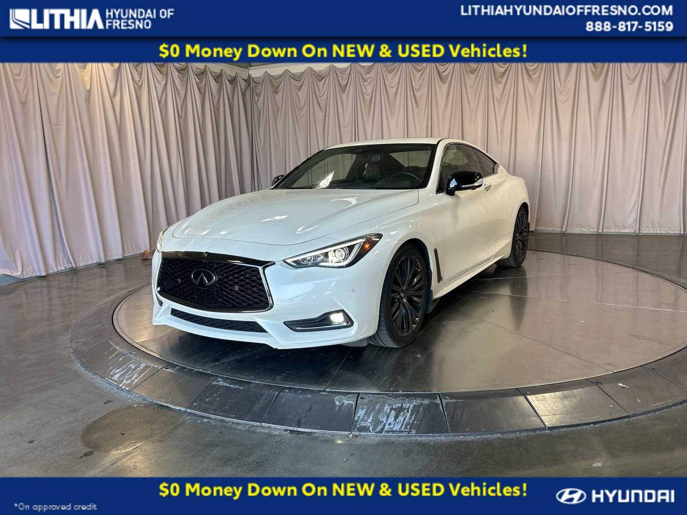 2020 INFINITI Q60 3.0t LUXE — Coupe — 44,329 mi — Fresno, CA
