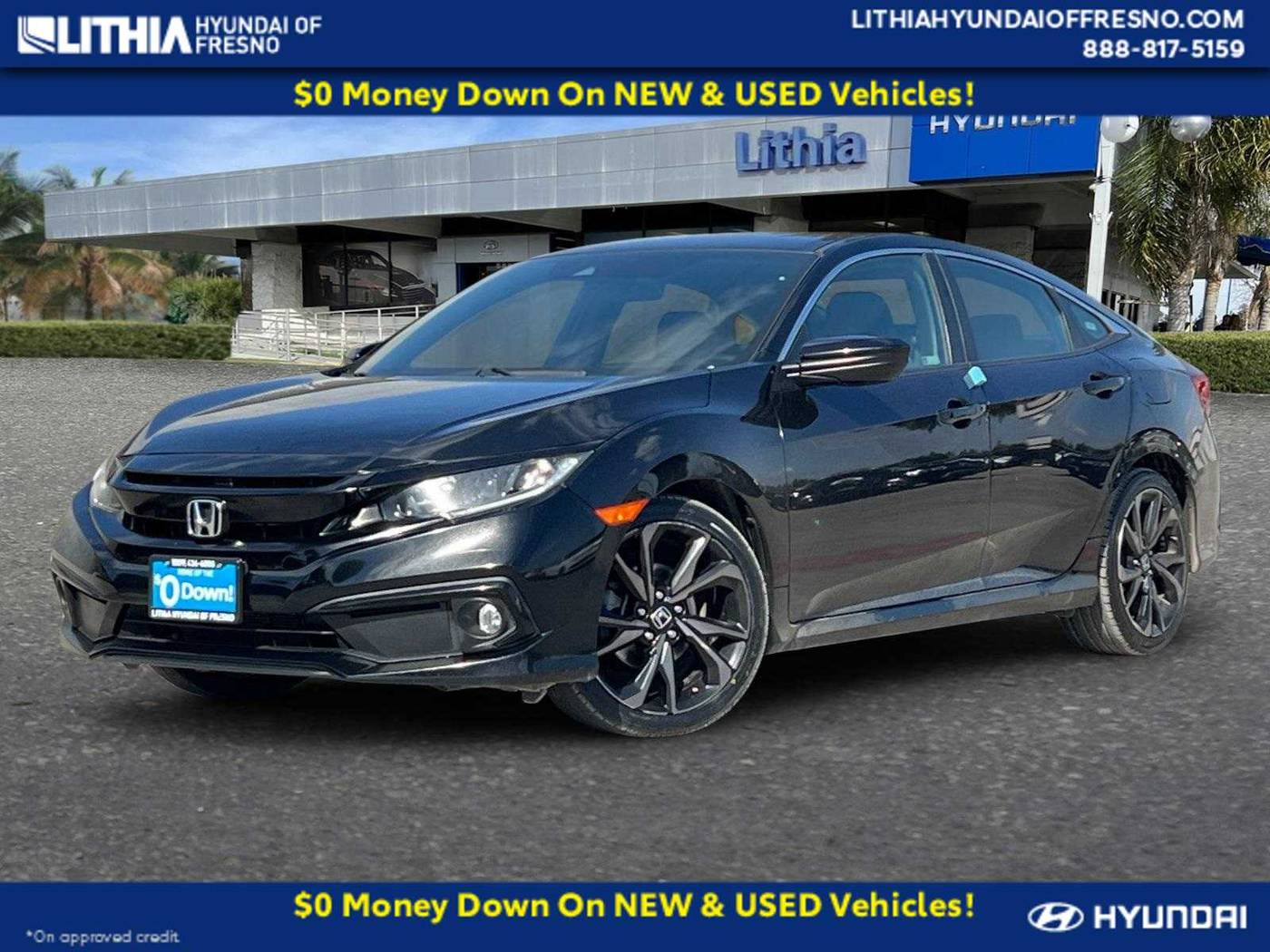 2021 Honda Civic Sport — Sedan — 65,359 mi — Fresno, CA