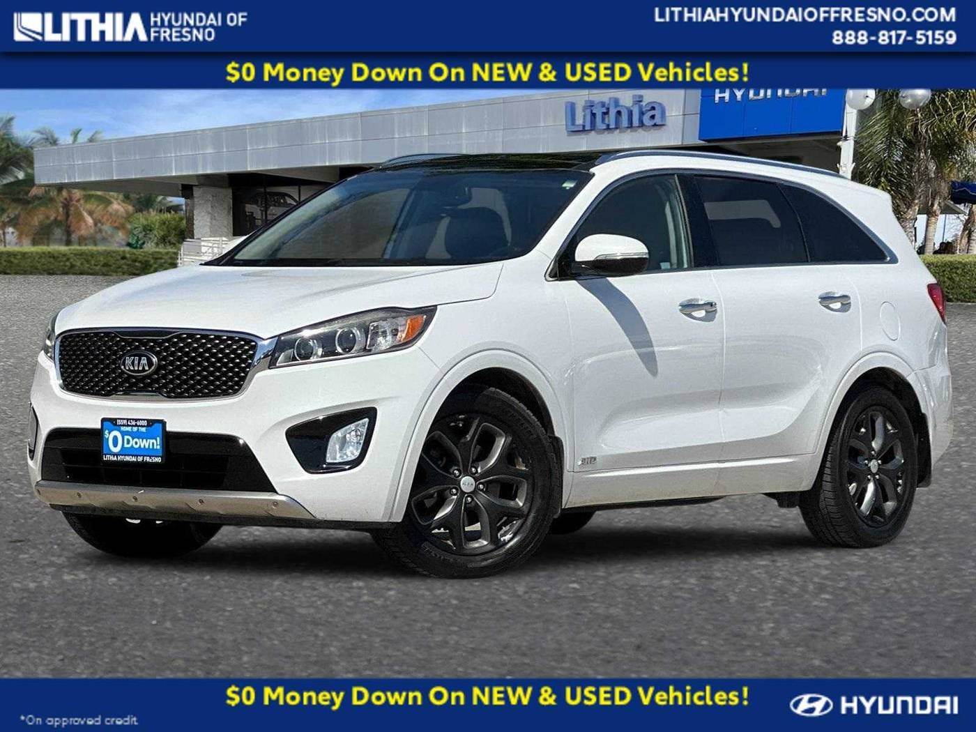 2016 Kia Sorento SX V6 — SUV — 117,989 mi — Fresno, CA