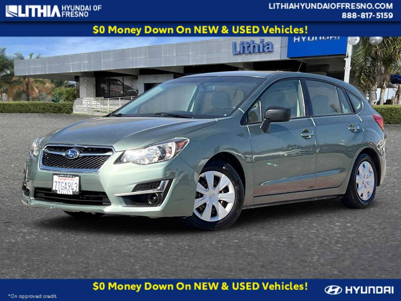 2016 Subaru Impreza 2.0i — Wagon — 86,824 mi — Fresno, CA