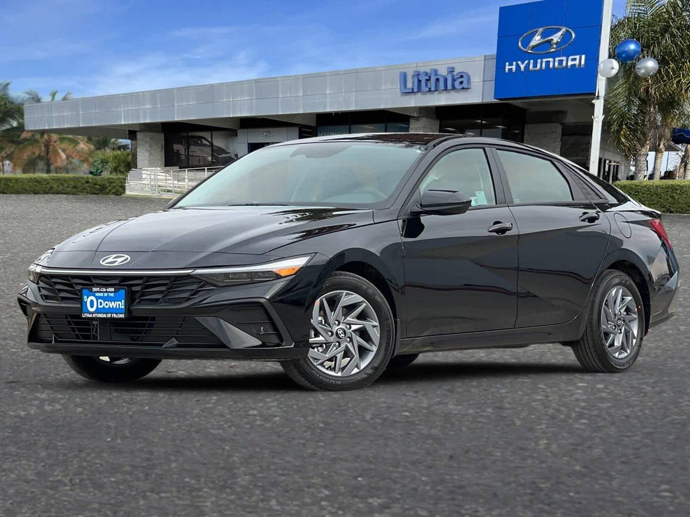 2025 Hyundai Elantra Hybrid Blue — Sedan — 3,317 mi — Fresno, CA