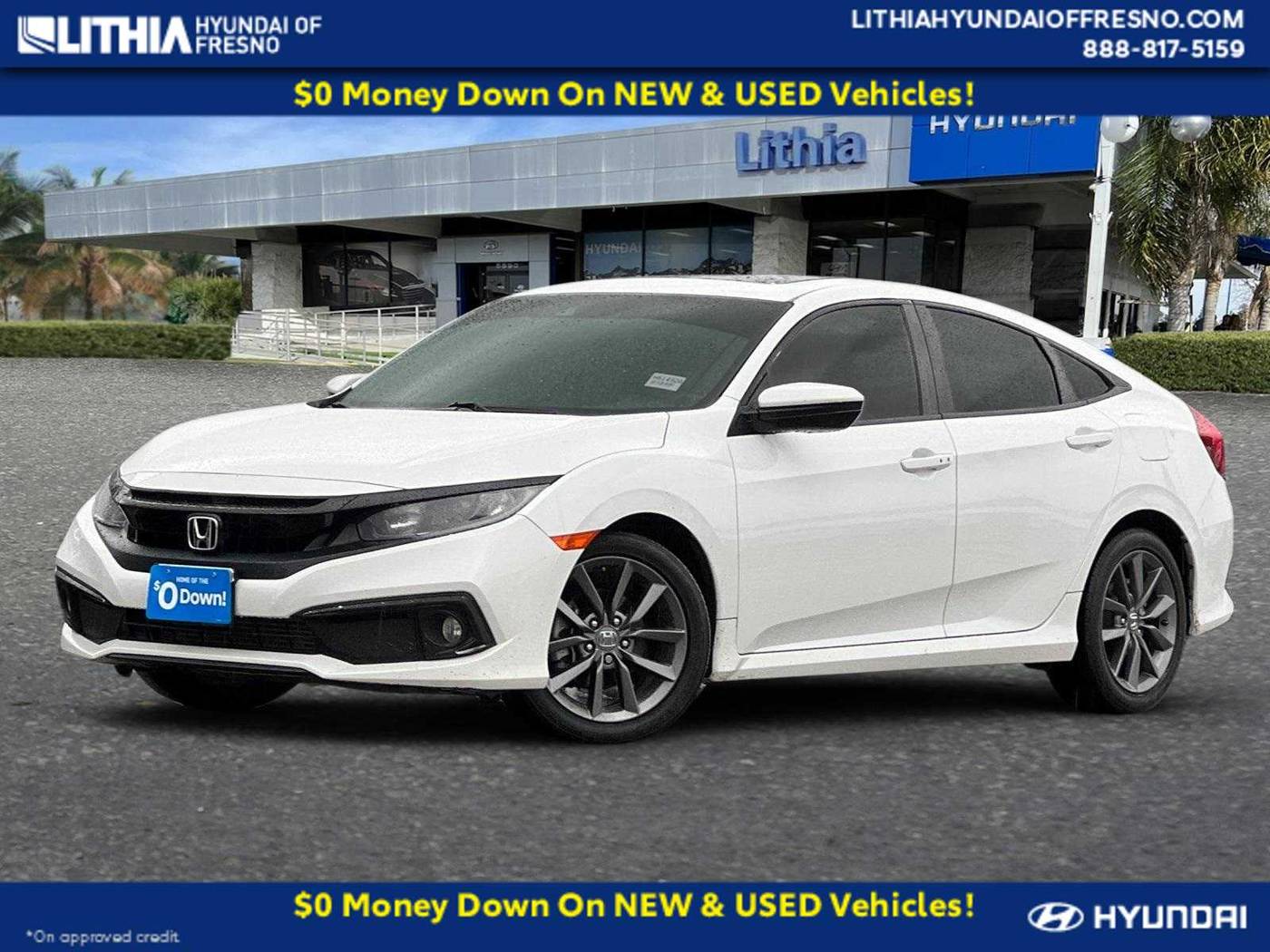 2021 Honda Civic EX — Sedan — 50,255 mi — Fresno, CA