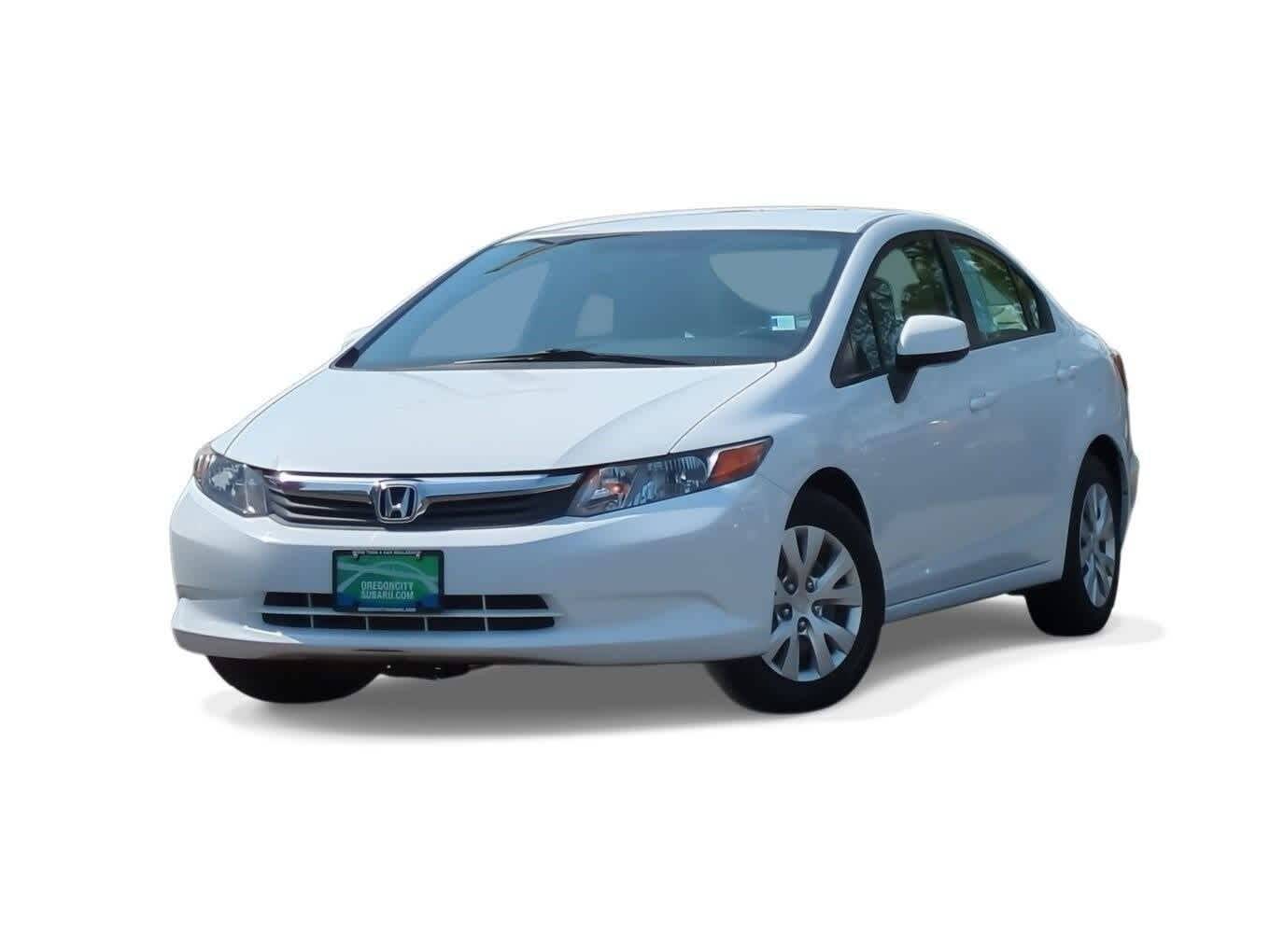 2012 Honda Civic LX — Sedan — 73,674 mi — Oregon City, OR