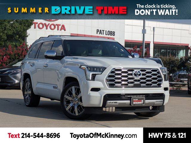 2023 Toyota Sequoia Capstone — SUV — 25,102 mi — McKinney, TX