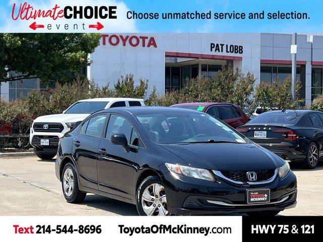 2013 Honda Civic LX — Sedan — 102,022 mi — McKinney, TX