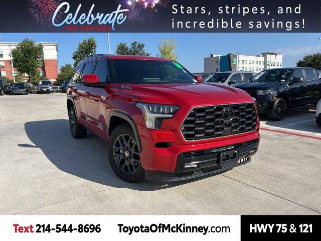 2025 Toyota Sequoia Platinum — SUV — 909 mi — McKinney, TX