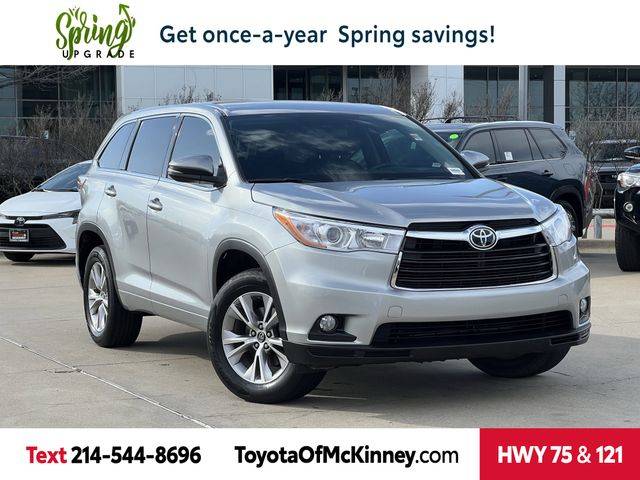 2016 Toyota Highlander LE Plus — SUV — 77,910 mi — McKinney, TX