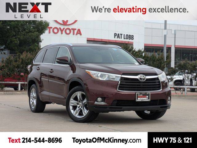 2015 Toyota Highlander Limited — SUV — 123,500 mi — McKinney, TX