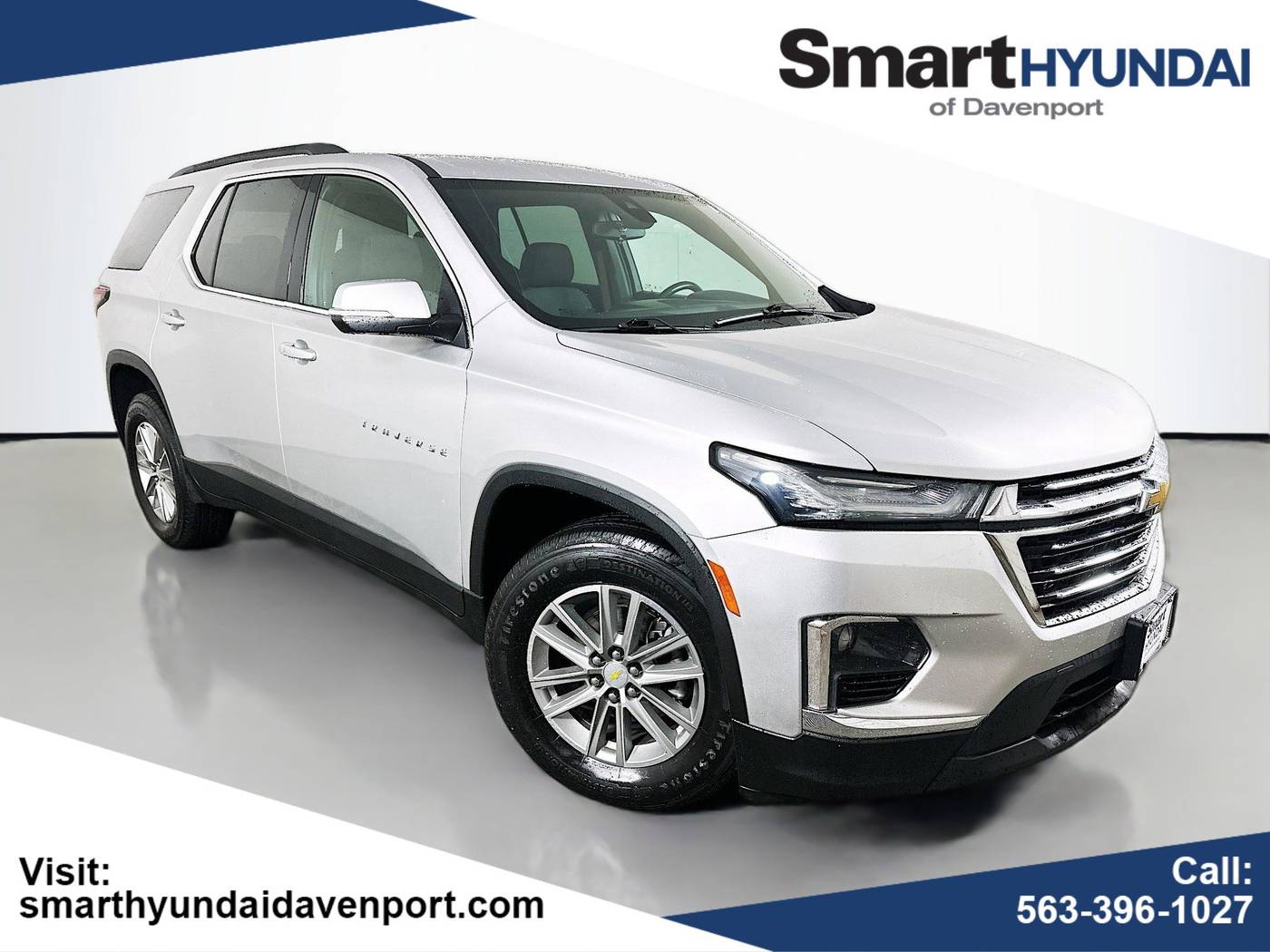 2022 Chevrolet Traverse LT Cloth — SUV — 76,554 mi — Davenport, IA