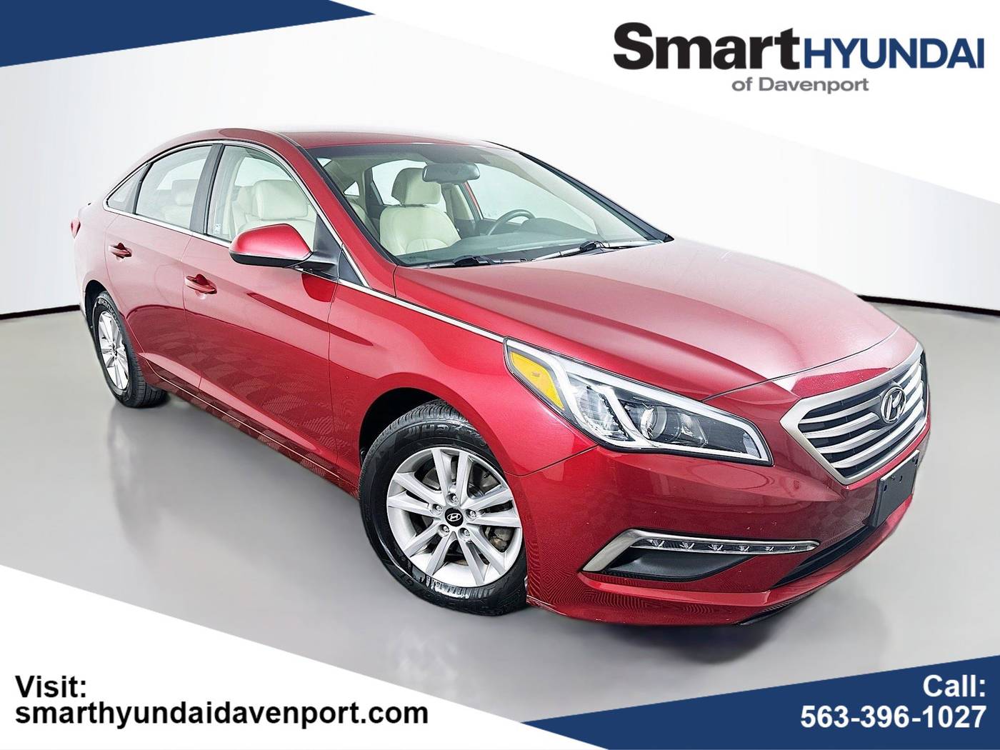 2015 Hyundai Sonata SE — Sedan — 87,412 mi — Davenport, IA