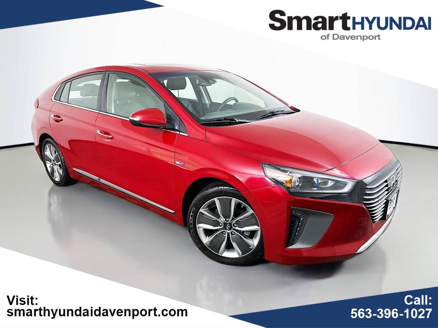 2019 Hyundai Ioniq Hybrid Limited — Hatchback — 72,825 mi — Davenport, IA