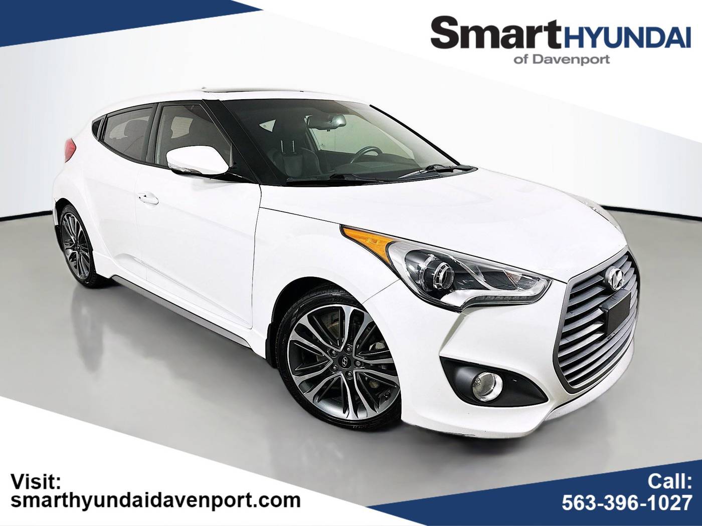 2016 Hyundai Veloster Turbo — Hatchback — 69,096 mi — Davenport, IA
