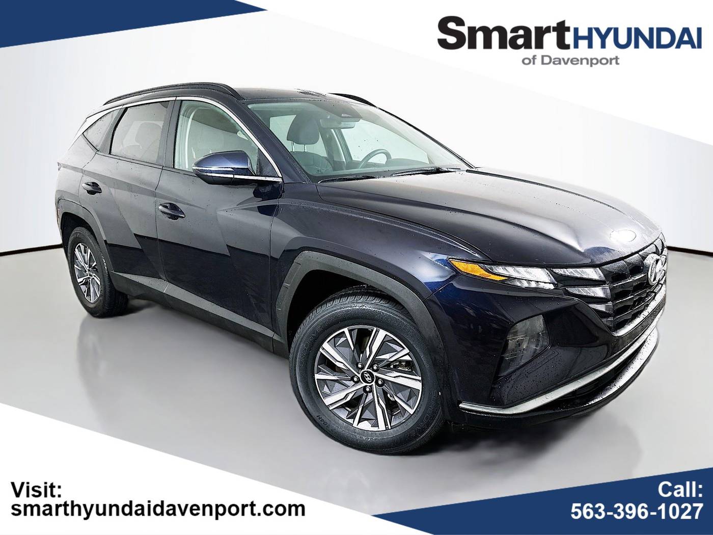 2022 Hyundai Tucson Hybrid Blue — SUV — 58,455 mi — Davenport, IA