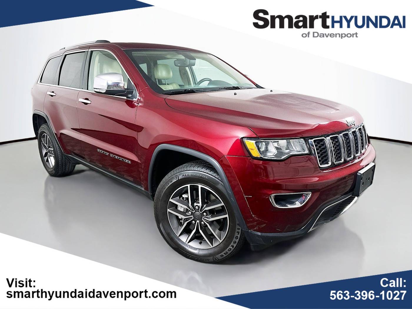 2021 Jeep Grand Cherokee WK Limited — SUV — 43,385 mi — Davenport, IA