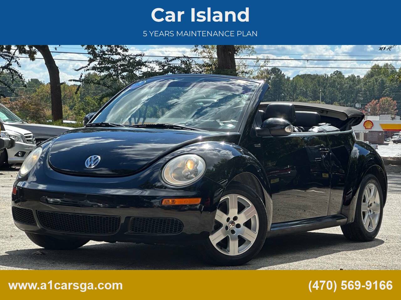 2007 Volkswagen New Beetle Base — Convertible — 87,792 mi — Duluth, GA