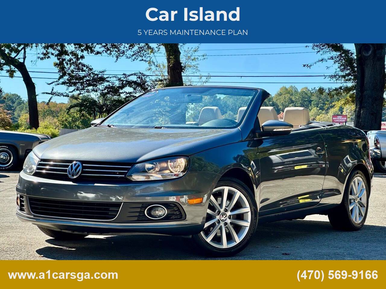 2014 Volkswagen Eos Komfort — Convertible — 72,694 mi — Duluth, GA