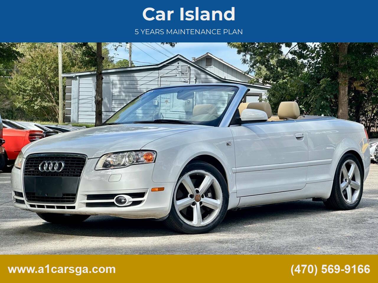 2007 Audi A4 3.2L — Convertible — 98,672 mi — Duluth, GA