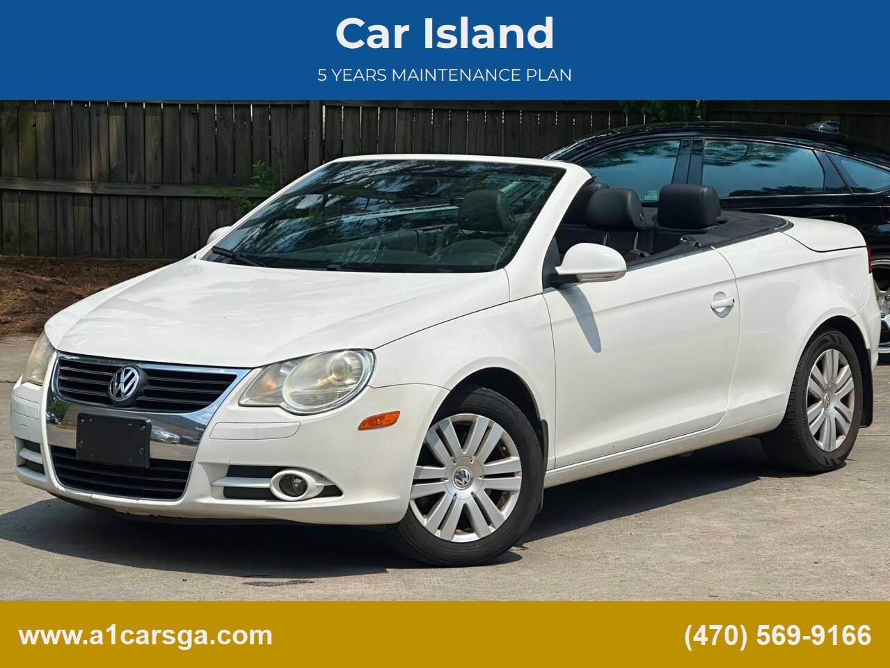 2008 Volkswagen Eos Komfort — Convertible — 126,068 mi — Duluth, GA