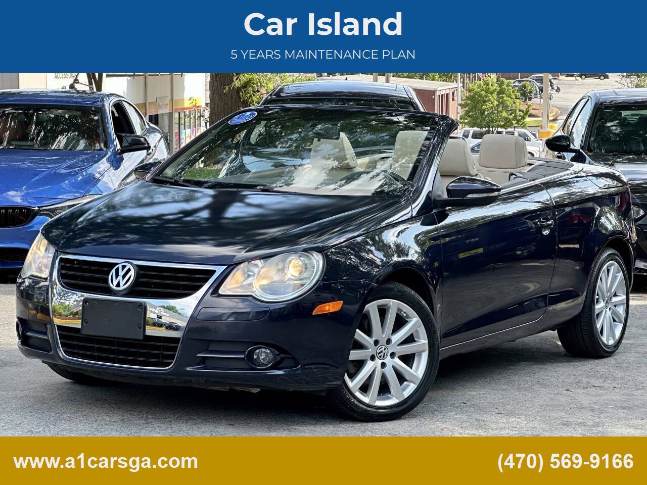 2011 Volkswagen Eos Komfort — Convertible — 78,820 mi — Duluth, GA