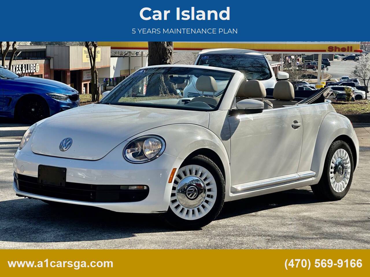 2013 Volkswagen Beetle 2.5 — Convertible — 128,903 mi — Duluth, GA