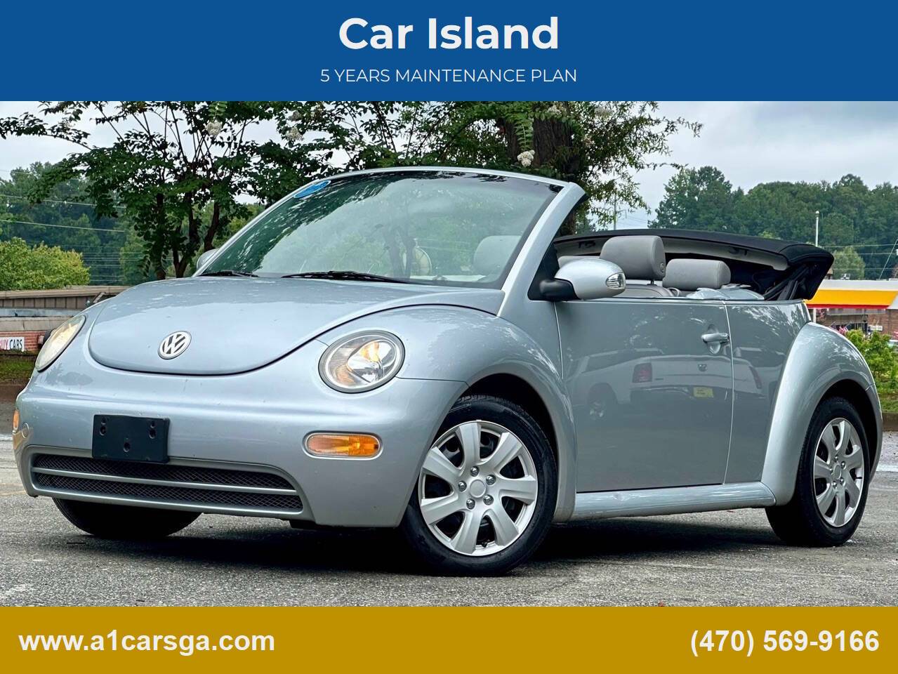 2005 Volkswagen New Beetle GL — Convertible — 76,840 mi — Duluth, GA