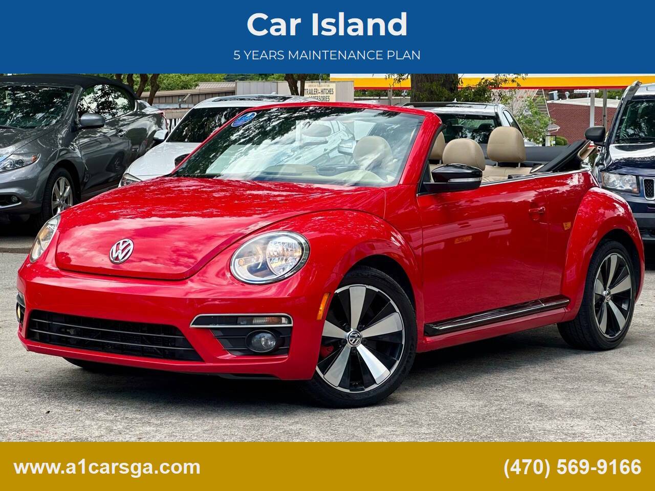 2013 Volkswagen Beetle Turbo — Convertible — 129,719 mi — Duluth, GA