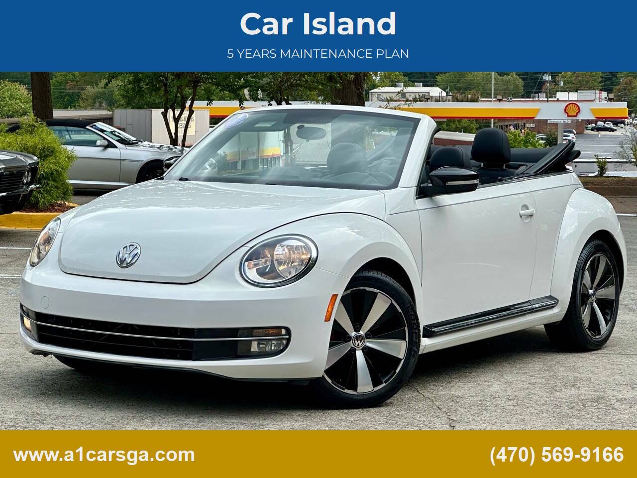 2013 Volkswagen Beetle Turbo 60s Edition — Convertible — 148,465 mi — Duluth, GA