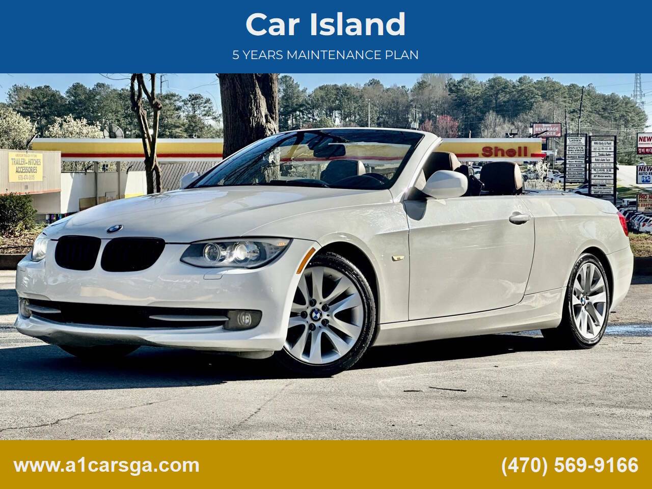 2013 BMW 3 Series 328i — Convertible — 117,854 mi — Duluth, GA