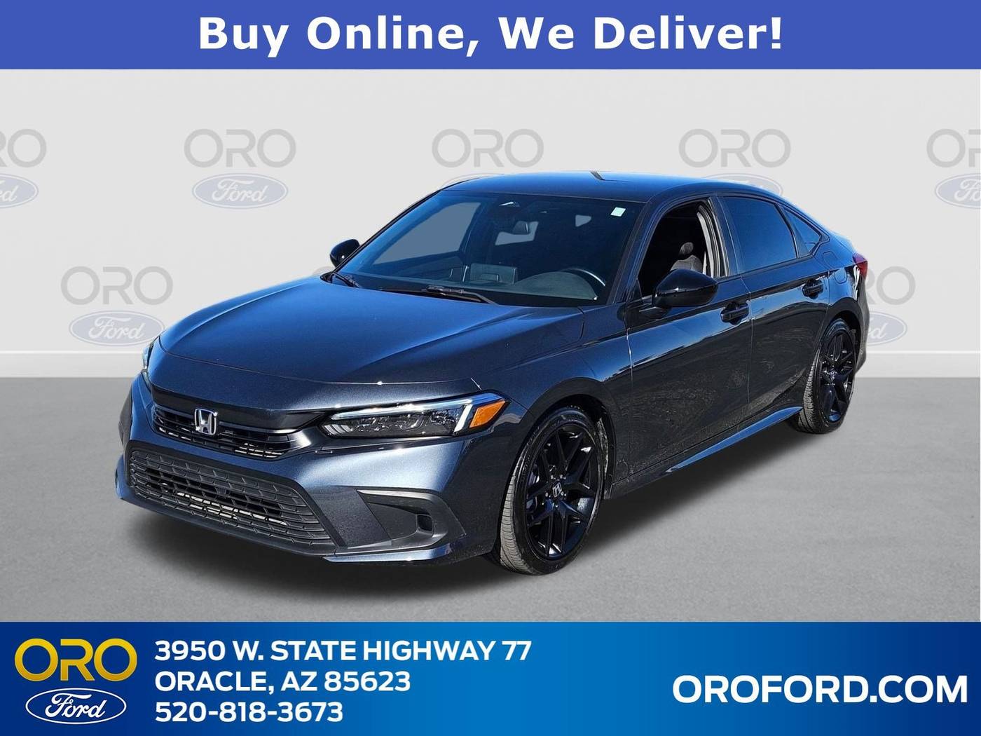 2024 Honda Civic Sport — Sedan — 9,315 mi — Oracle, AZ