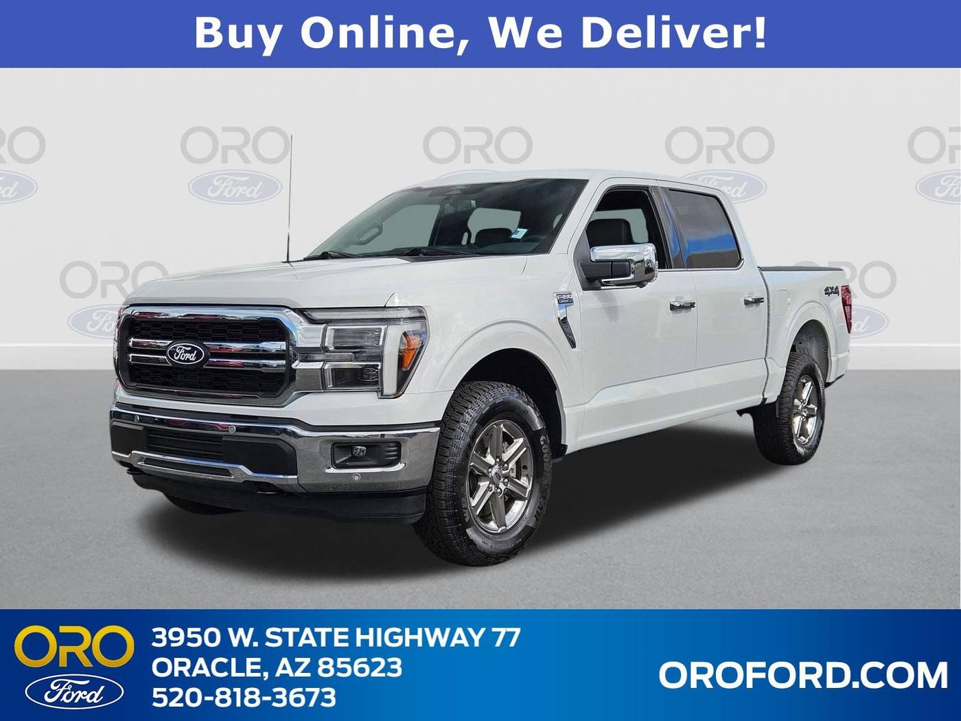 2025 Ford F-150 LARIAT — Pickup Truck — 5,883 mi — Oracle, AZ