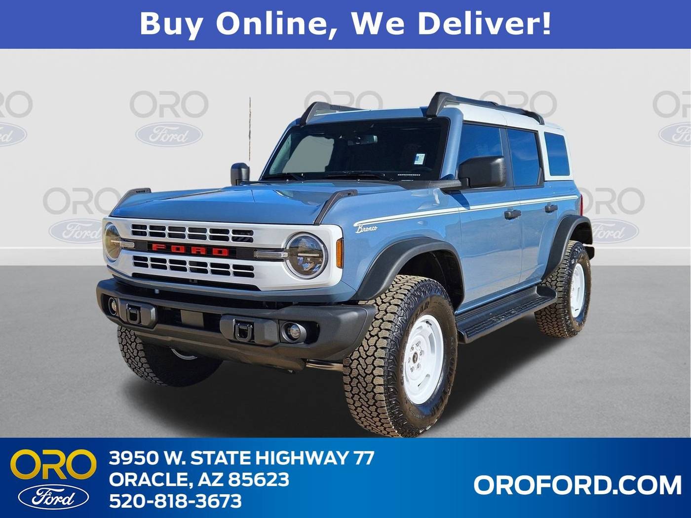 2025 Ford Bronco Heritage Edition — SUV — 740 mi — Oracle, AZ