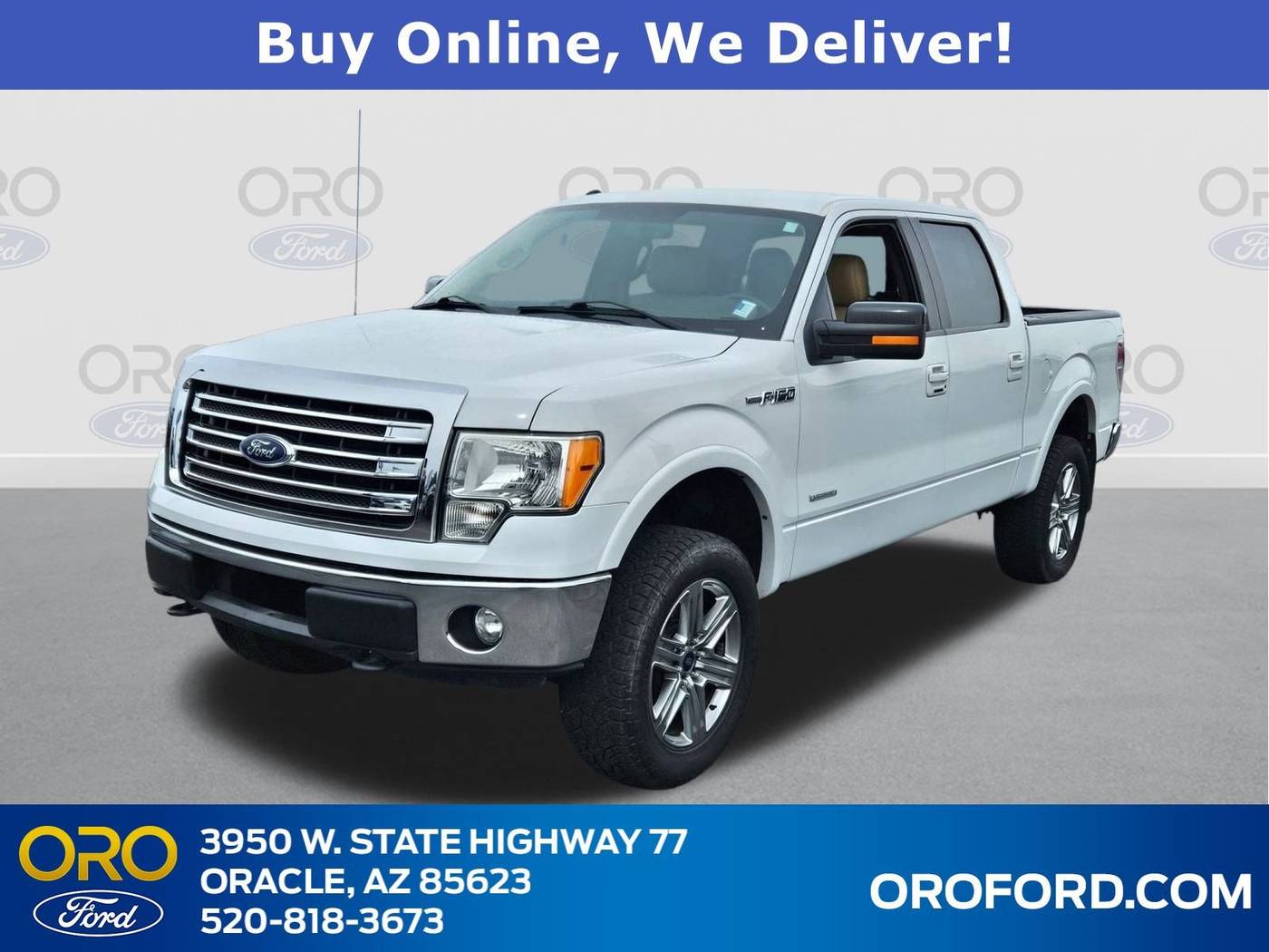 2013 Ford F-150 Lariat — Pickup Truck — 108,499 mi — Oracle, AZ