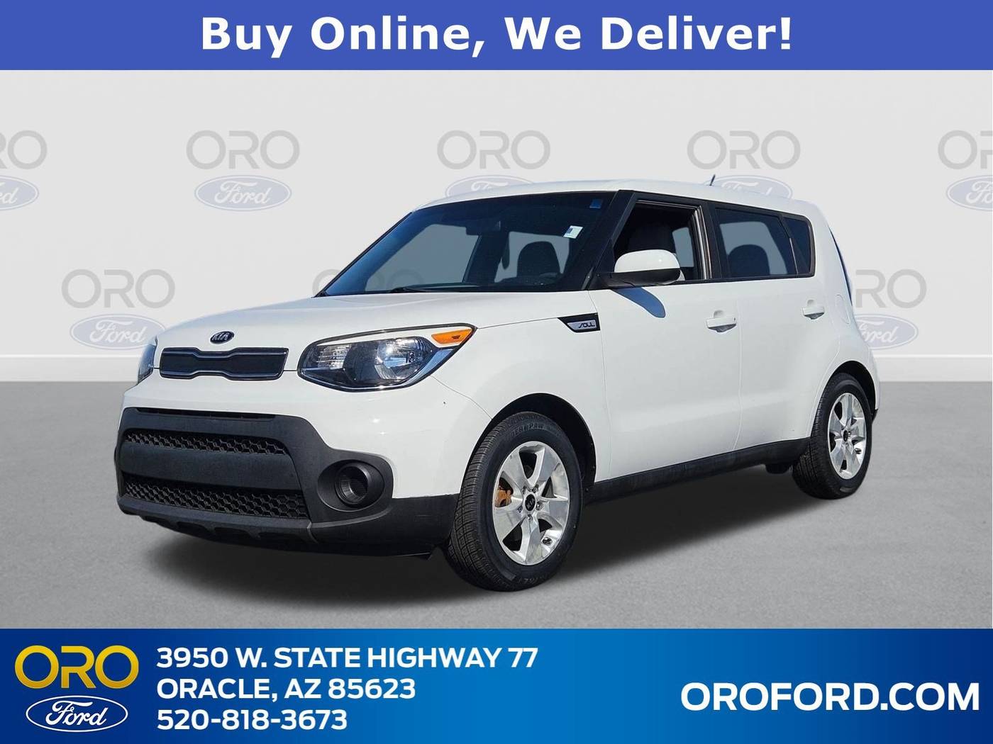 2018 Kia Soul Base — Hatchback — 81,026 mi — Oracle, AZ