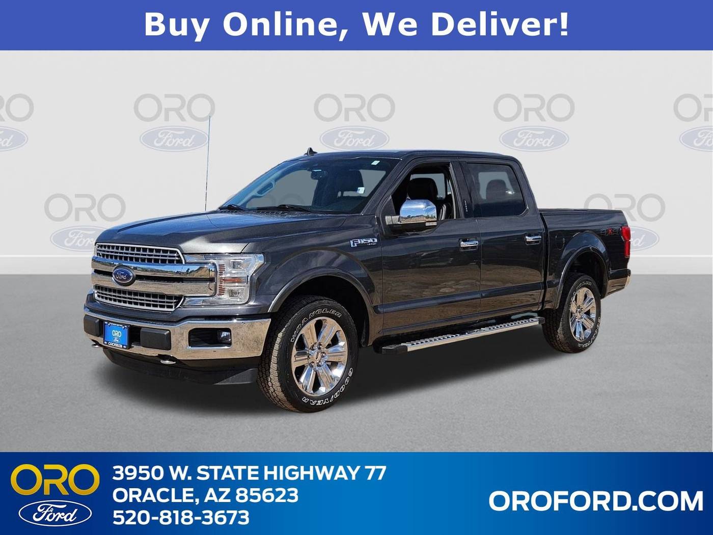 2020 Ford F-150 Lariat — Pickup Truck — 57,309 mi — Oracle, AZ