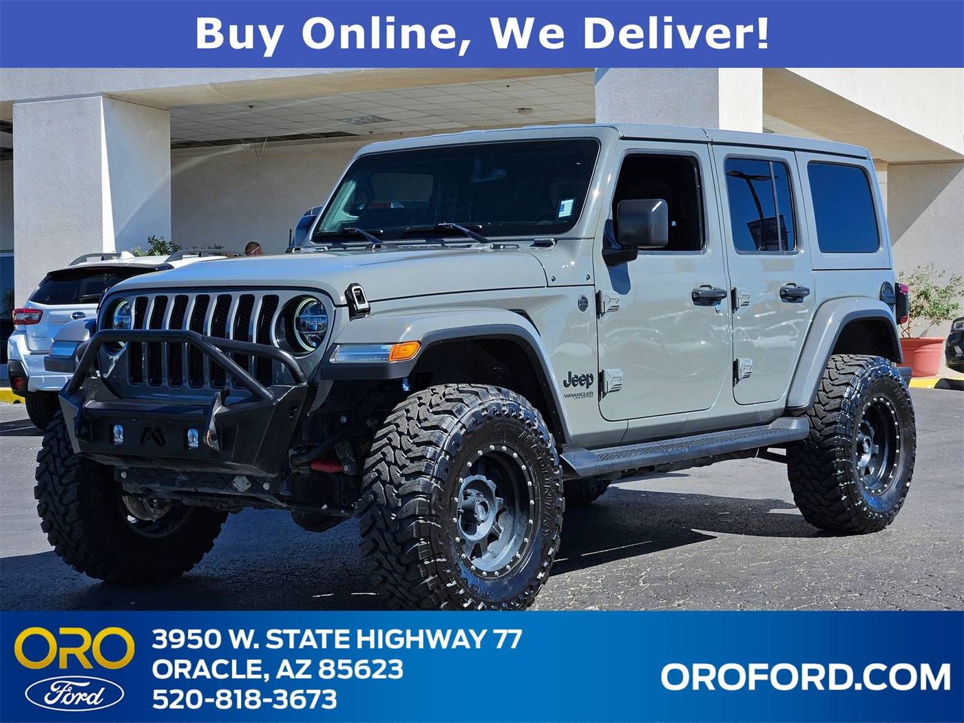 2020 Jeep Wrangler Sahara Altitude — SUV — 74,013 mi — Oracle, AZ