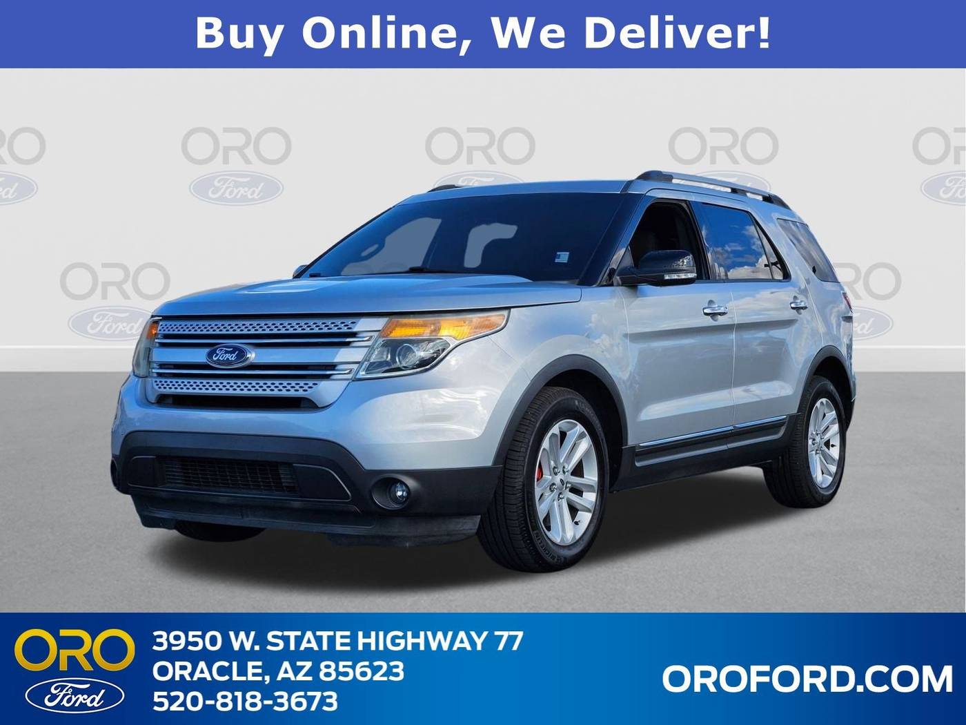 2015 Ford Explorer XLT — SUV — 90,548 mi — Oracle, AZ