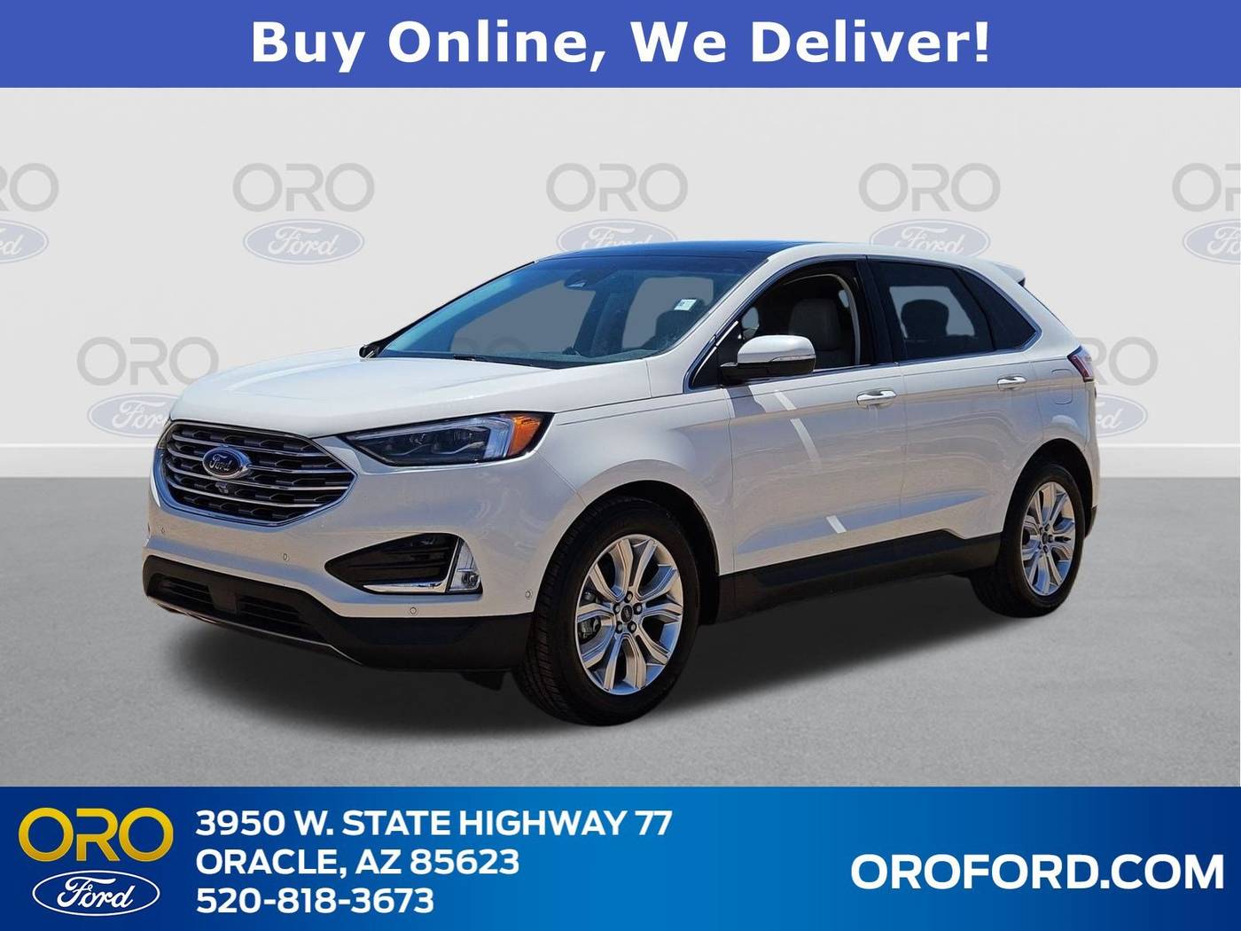2020 Ford Edge Titanium — SUV — 98,126 mi — Oracle, AZ
