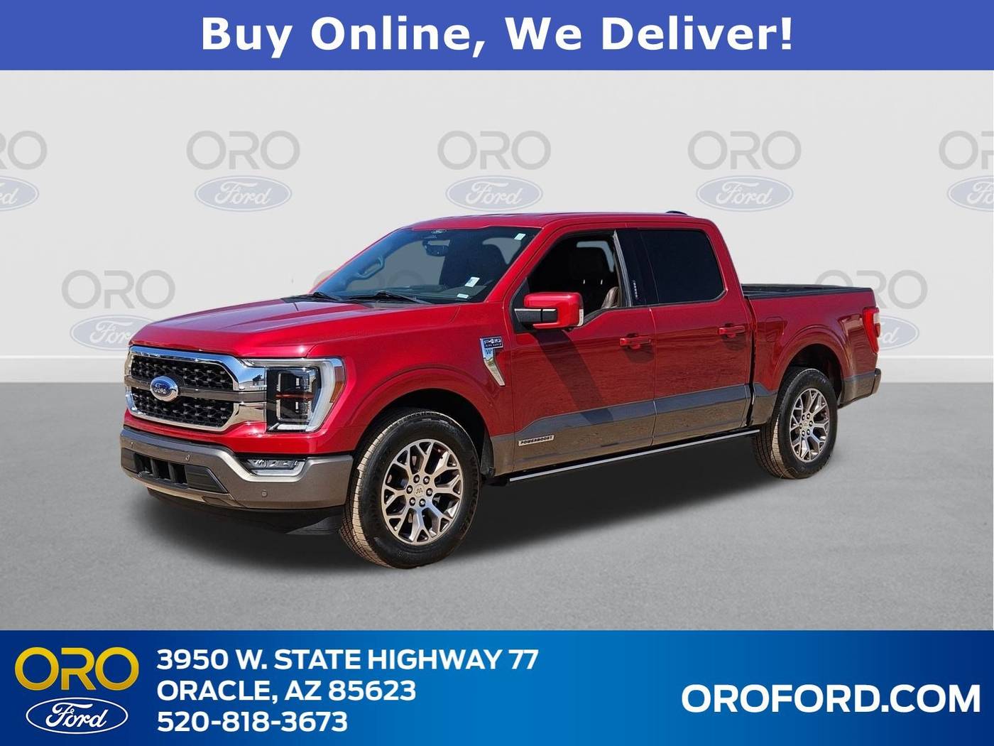 2022 Ford F-150 King Ranch — Pickup Truck — 25,265 mi — Oracle, AZ