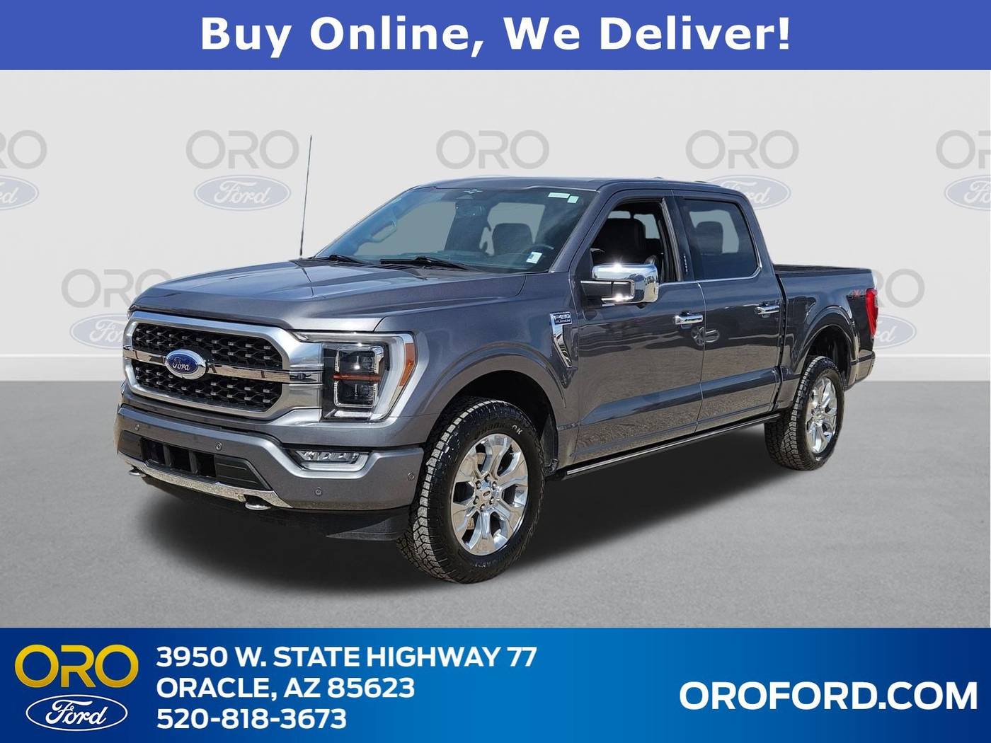 2023 Ford F-150 Platinum — Pickup Truck — 39,902 mi — Oracle, AZ