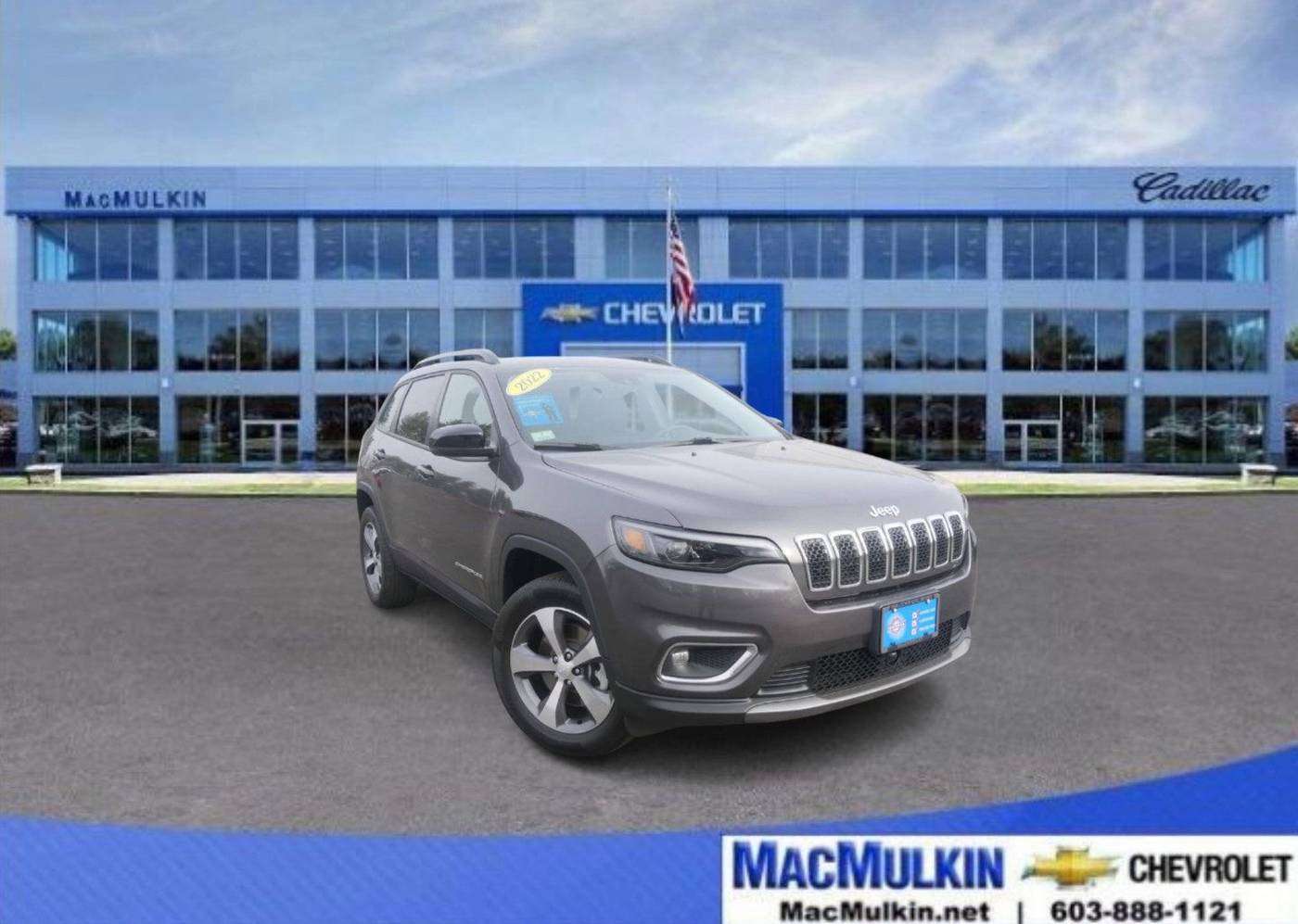 2022 Jeep Cherokee Limited — SUV — 24,989 mi — Nashua, NH