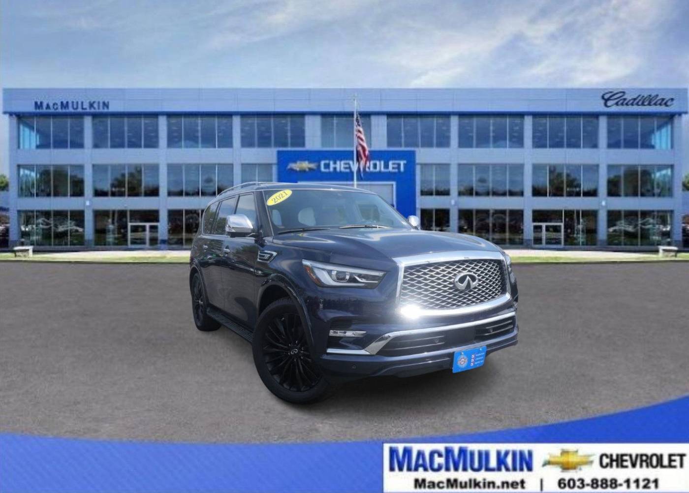 2021 INFINITI QX80 SENSORY — SUV — 56,249 mi — Nashua, NH