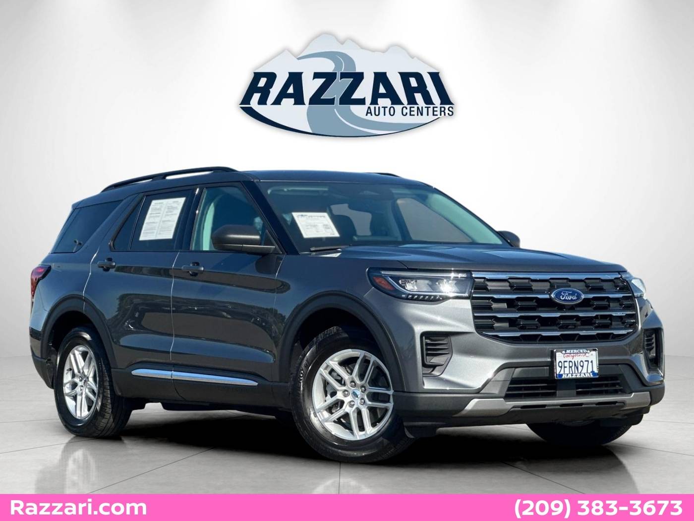 2025 Ford Explorer Active — SUV — 2,016 mi — Merced, CA