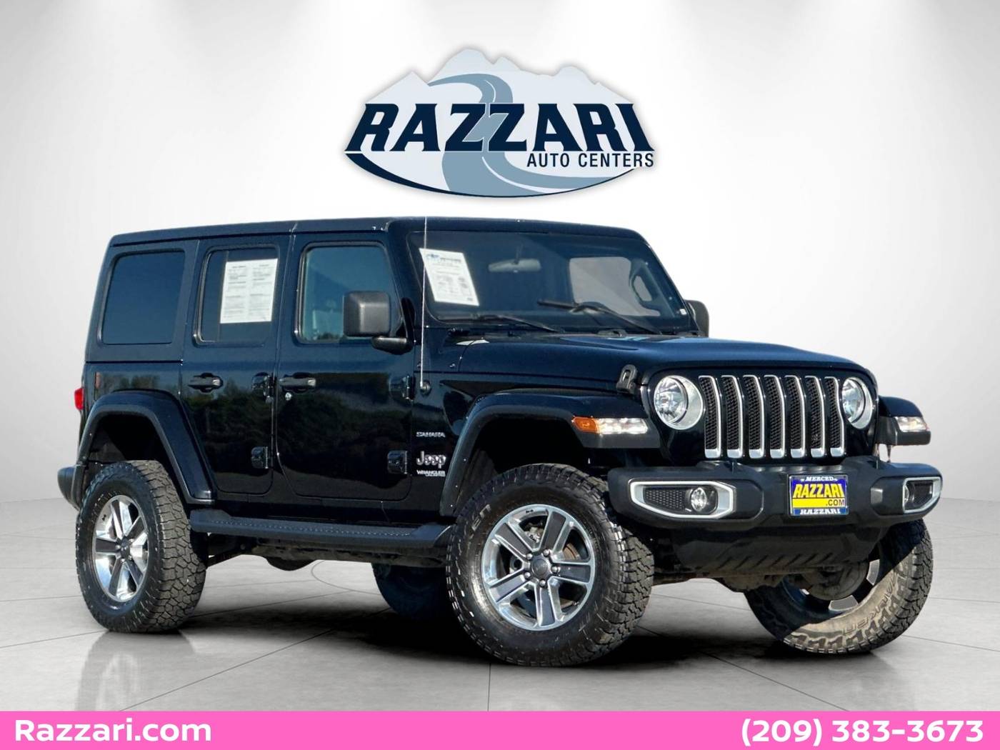 2020 Jeep Wrangler Sahara — SUV — 83,068 mi — Merced, CA