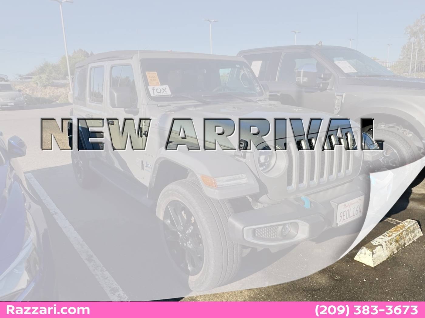2023 Jeep Wrangler Sahara 4xe — SUV — 50,855 mi — Merced, CA