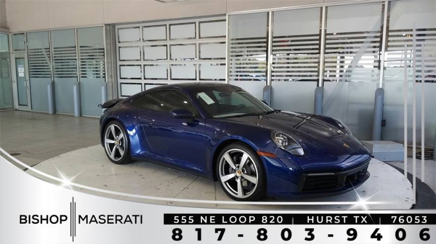 2021 Porsche 911 Carrera — Coupe — 10,543 mi — Hurst, TX