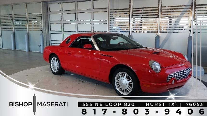 2002 Ford Thunderbird Deluxe — Convertible — 46,748 mi — Hurst, TX
