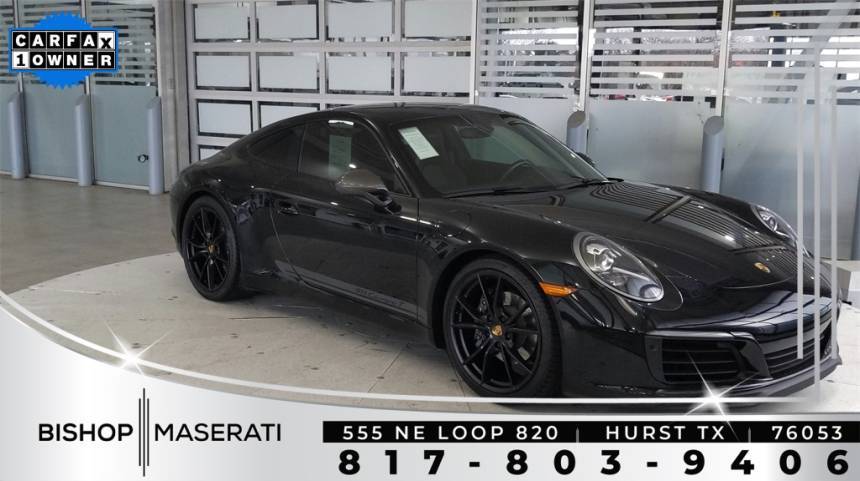 2019 Porsche 911 Carrera T — Coupe — 28,615 mi — Hurst, TX
