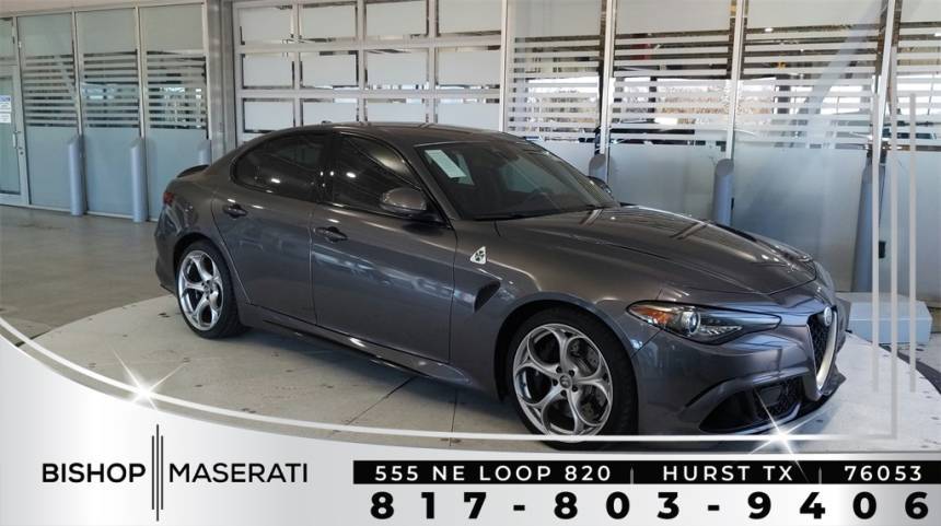 2019 Alfa Romeo Giulia Quadrifoglio — Sedan — 27,290 mi — Hurst, TX